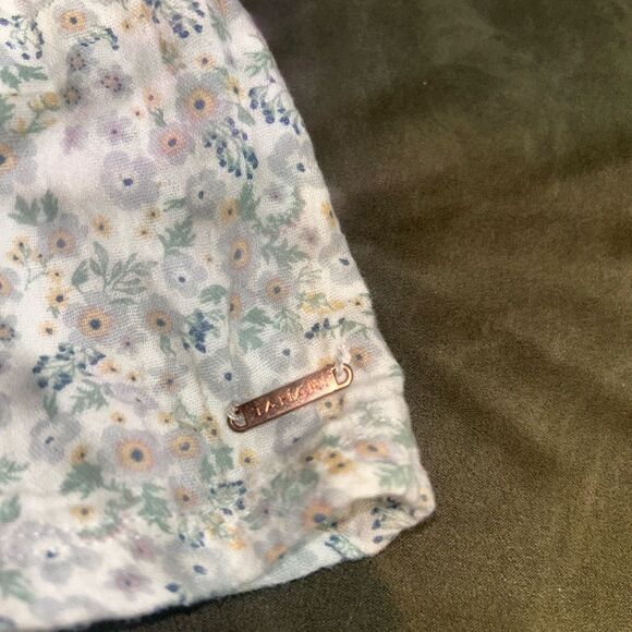 5 for $25🔥Tahari Baby Floral Ruffled Sleeve Dress Size 18M - Picture 2 of 6